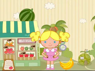 Opening frame of “I'm Hungry”, activity 1A Unit 1 Lesson 2 — a linear activity.