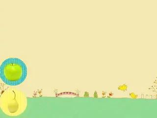Opening frame of “Eat Some Fruits”, activity 1A Unit 1 Lesson 3 — an interactive activity.