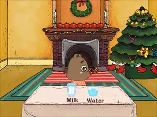 Opening frame of “I'm Thirsty”, activity 1A Unit 1 Lesson 5 — an interactive activity.