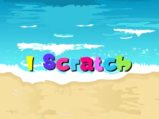 Opening frame of “I Scratch”, activity 1A Unit 2 Lesson 3 — an interactive activity.