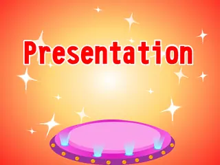 Opening frame of “Presentation”, activity 1A Unit 4 Lesson 8 — an interactive activity.