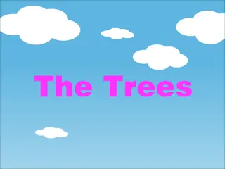 Opening frame of “The Trees”, activity 1B Unit 2 Lesson 8 — an interactive activity.
