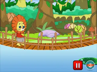 Opening frame of “Build the Bridge”, activity 2A Unit 1 Lesson 5 — an interactive activity.