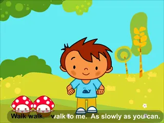 Opening frame of “Fast or Slow”, activity 2A Unit 2 Lesson 7 — a linear activity.