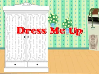 Opening frame of “Dress Me up”, activity 2A Unit 3 Lesson 3 — an interactive activity.