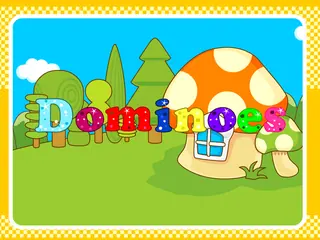 Opening frame of “Dominoes”, activity 2B Unit 3 Lesson 6 — an interactive activity.