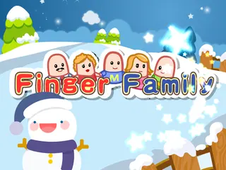 Opening frame of “Finger Family”, activity 2B Unit 3 Lesson 8 — a linear activity.