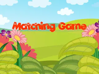 Opening frame of “Matching Game”, activity 2B Unit 4 Lesson 7 — an interactive activity.