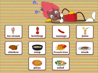 Opening frame of “Word Action”, activity 3A Unit 1 Lesson 2 — an interactive activity.