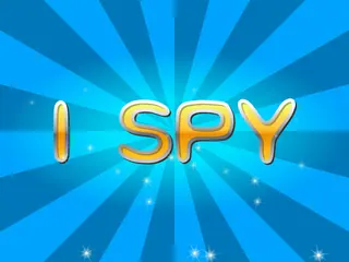 Opening frame of “I Spy”, activity 3A Unit 2 Lesson 5 — an interactive activity.