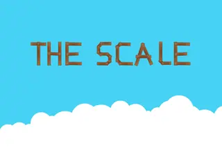 Opening frame of “The Scale”, activity 3A Unit 2 Lesson 7 — an interactive activity.