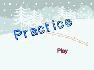 Opening frame of “Practice”, activity 3A Unit 3 Lesson 6 — an interactive activity.
