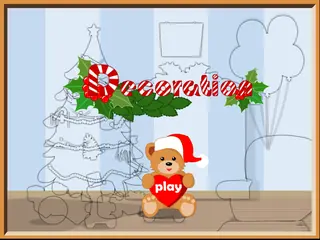 Opening frame of “Decoration”, activity 3A Unit 4 Lesson 2 — an interactive activity.