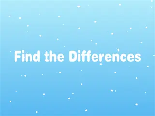 Opening frame of “Find the Differences”, activity 3A Unit 4 Lesson 7 — an interactive activity.