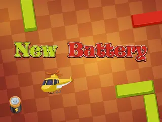 Opening frame of “New Battery”, activity 3B Unit 4 Lesson 4 — an interactive activity.