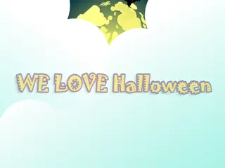 Opening frame of “We Love Halloween”, activity 4A Unit 2 Lesson 3 — a linear activity.