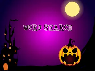 Opening frame of “Word Search”, activity 4A Unit 2 Lesson 3 — an interactive activity.