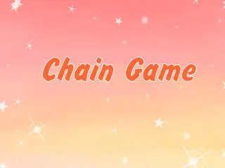 Opening frame of “Chain Game”, activity 4A Unit 2 Lesson 9 — an interactive activity.