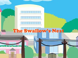 Opening frame of “The Swallow's Nest”, activity 4A Unit 3 Lesson 7 — an interactive activity.