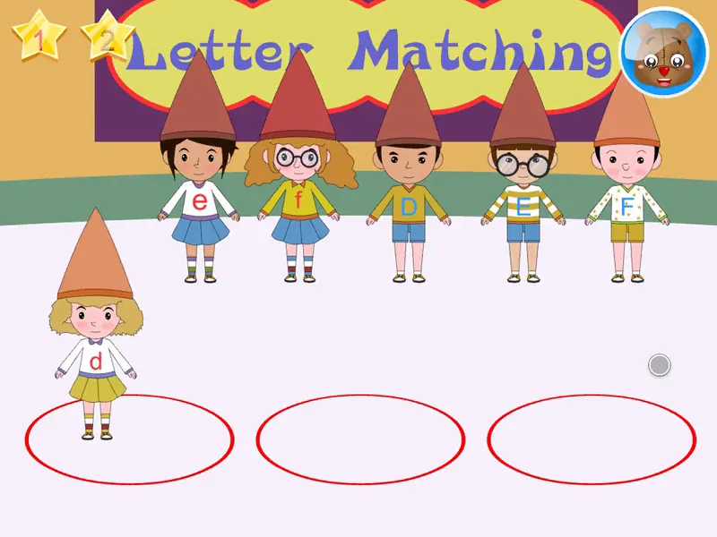 Letter Matching (course 1A)