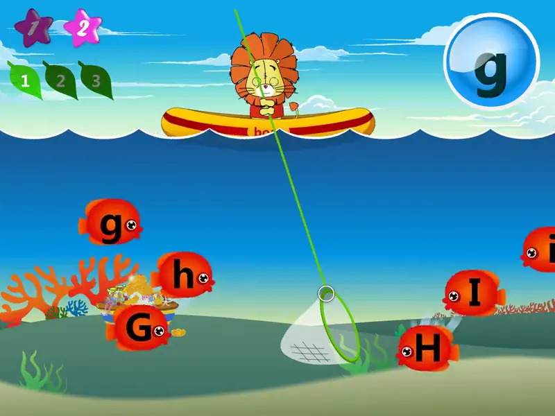 Letters Fishing (course 1A)
