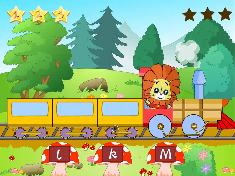 Letter Train (course 1A)